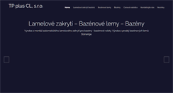 Desktop Screenshot of bazeny-cl.cz